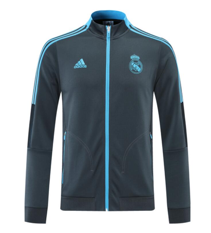 2021/22 Real Madrid Grey Training Jacket